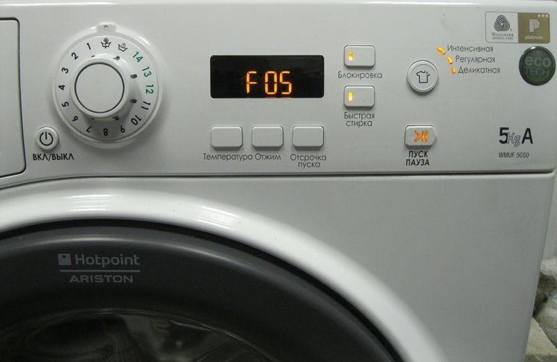 10 популярных неисправностей стиральных машин Аристон, причины и методы их устранения